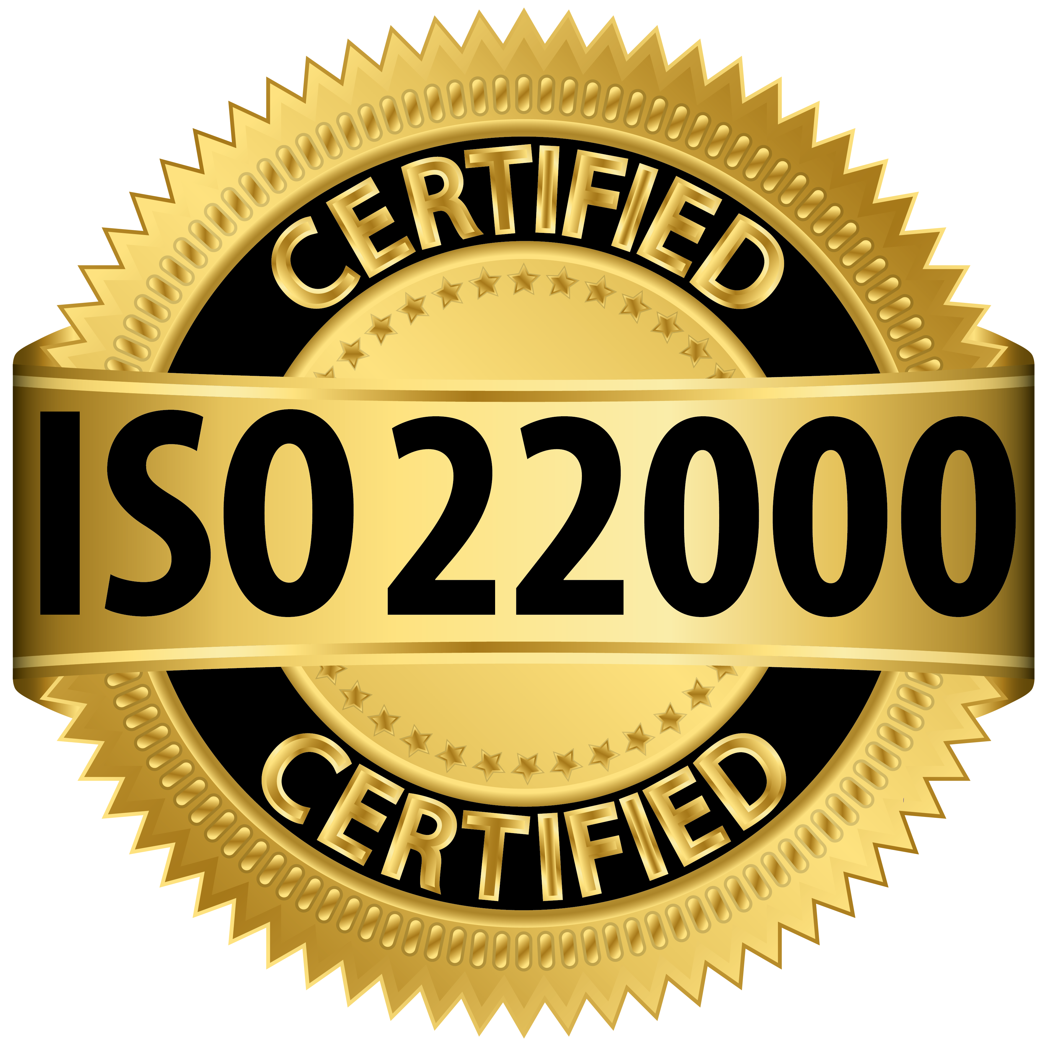 ISO 22000 certification logo