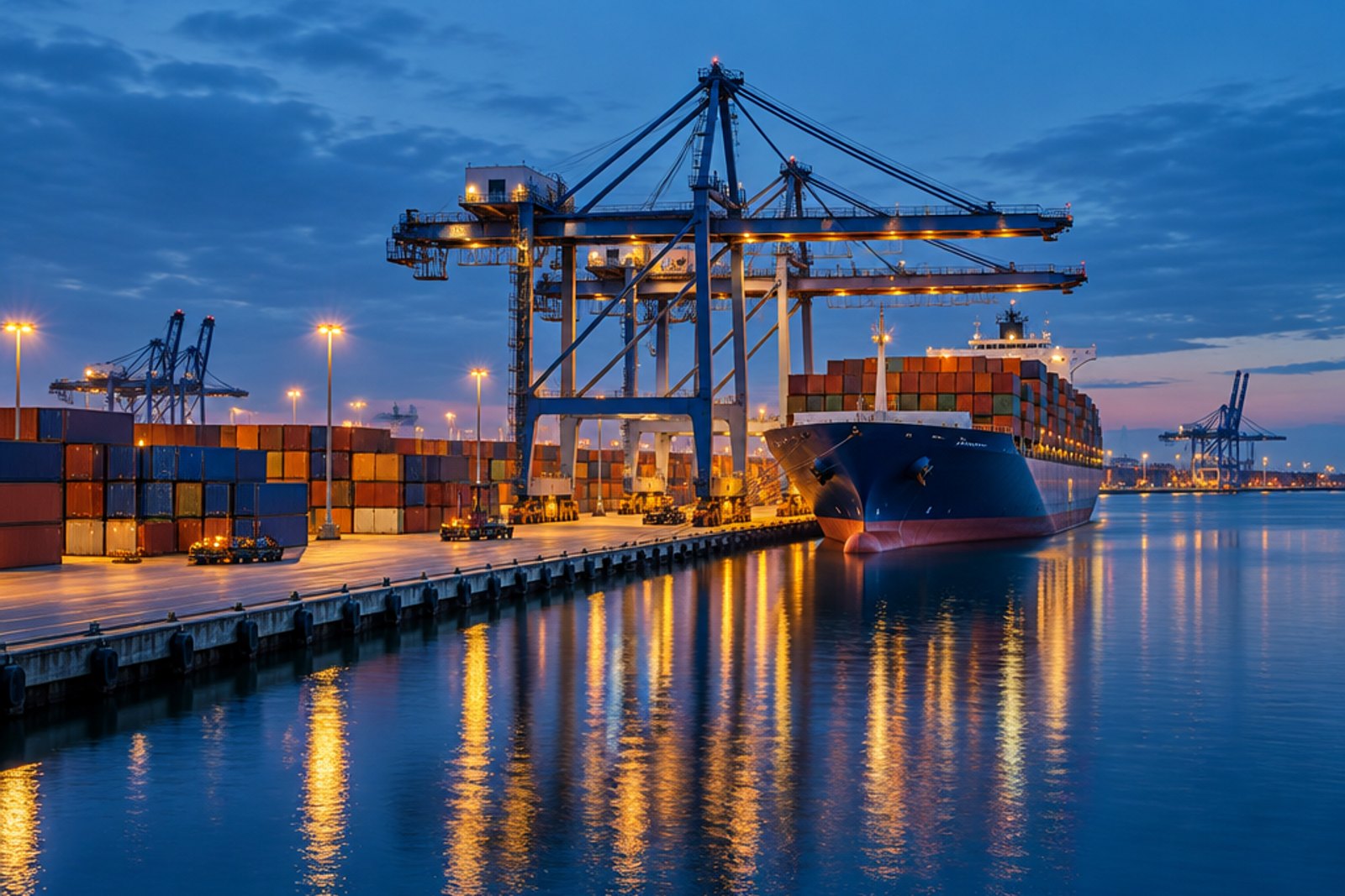 Egyptian cultivation fields near global shipping routes