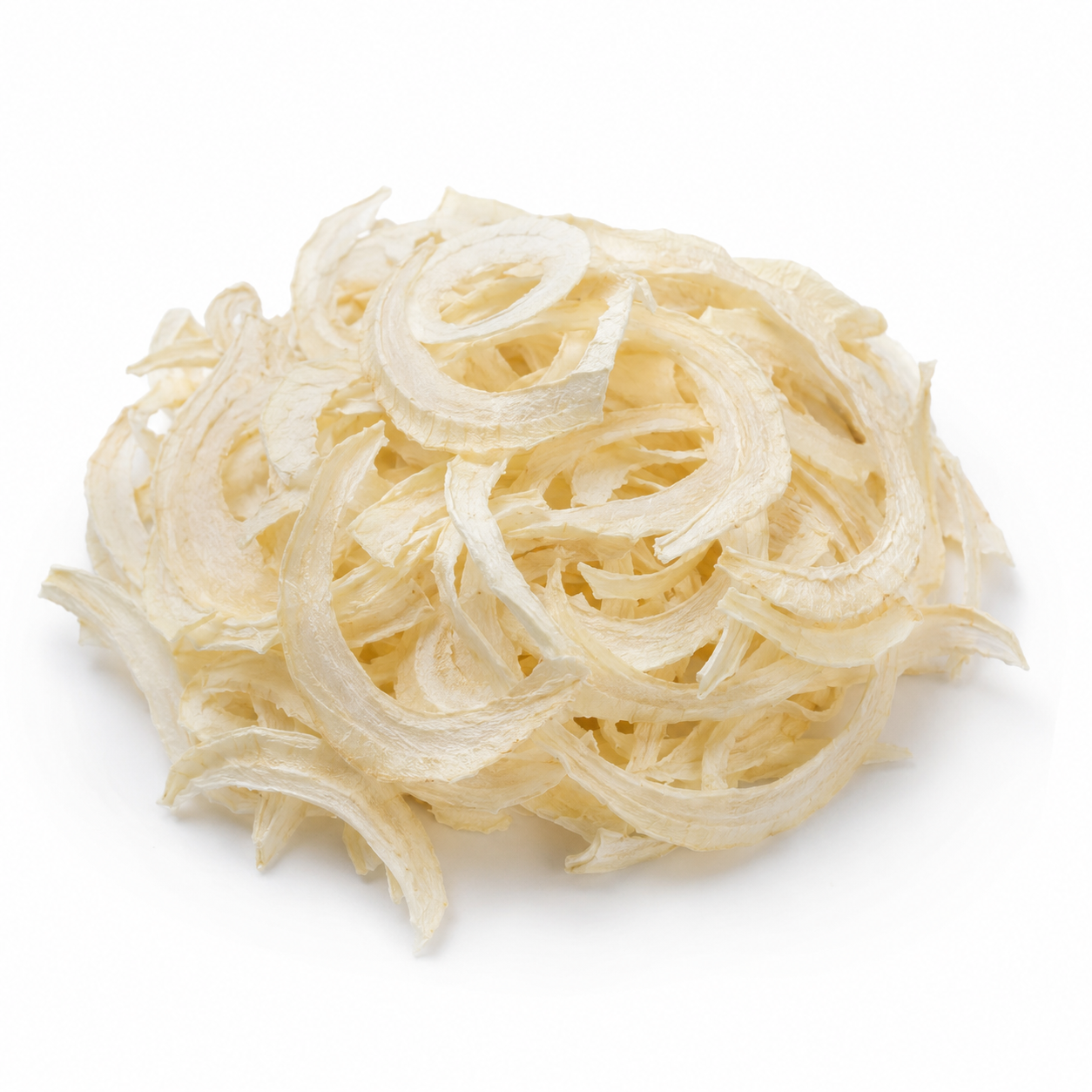 Dehydrated onion slices