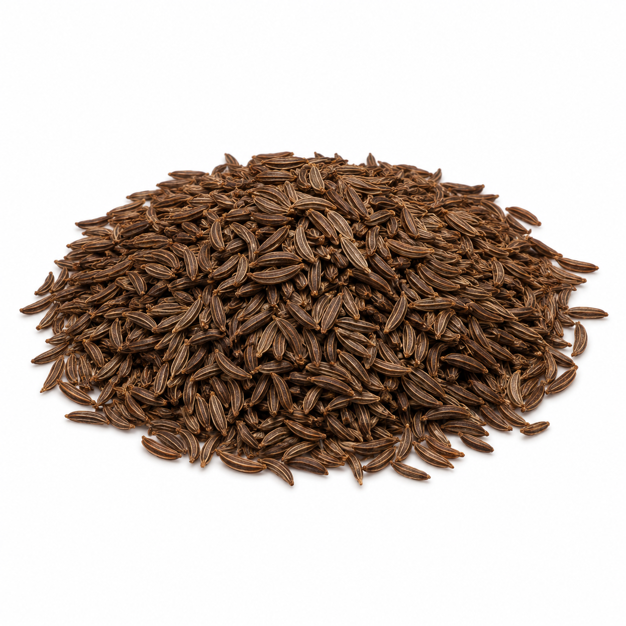 Dried caraway seeds